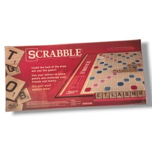 NEW Hasbro Scrabble Board Game New Sealed NIB Original Classic Word Game